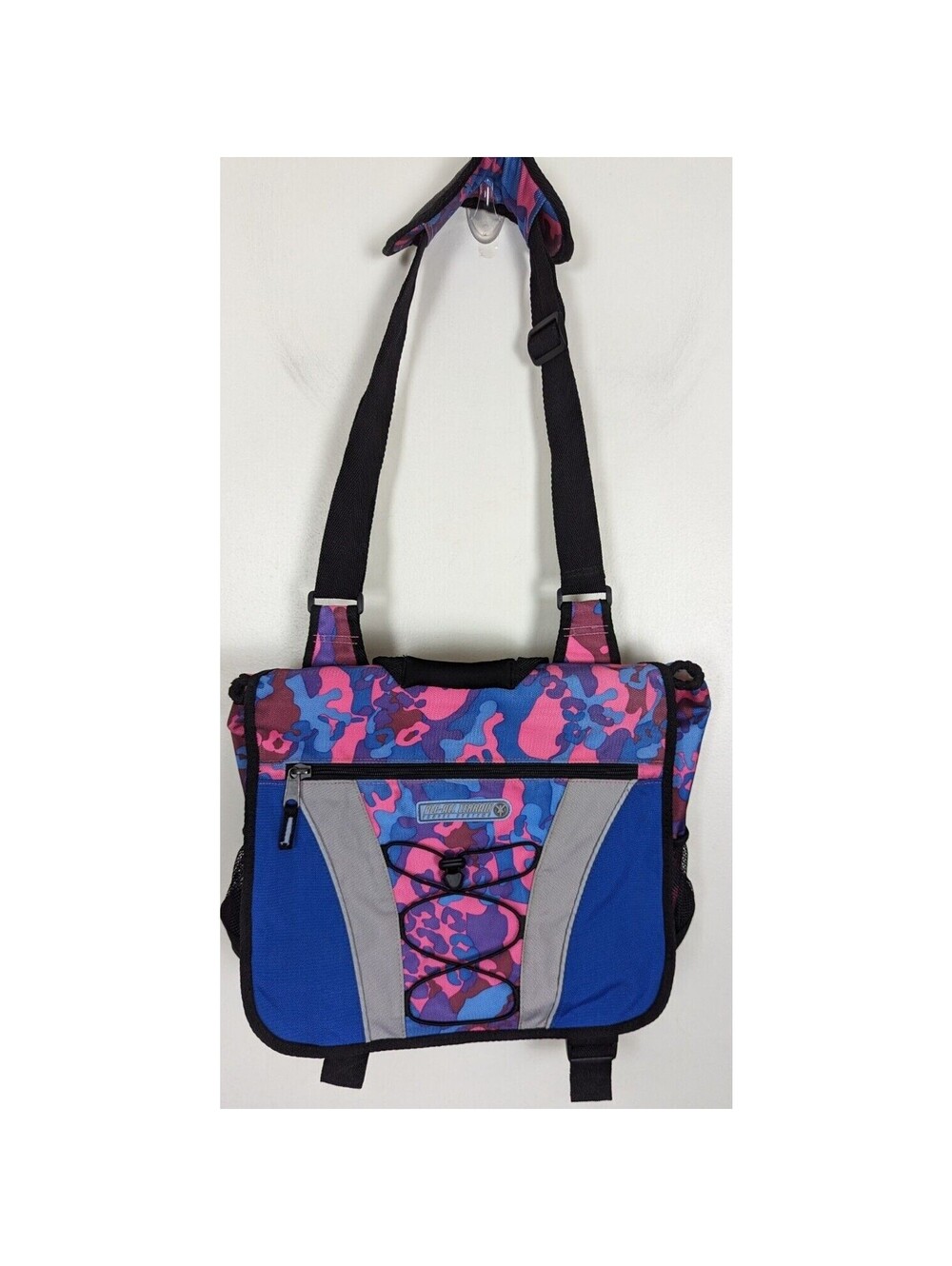 The Children's Place Messenger Bag Pink Purple PLC All Terrain Travel Y2k Camo